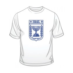 חולצת סמל מדינת ישראל | חולצות ישראל